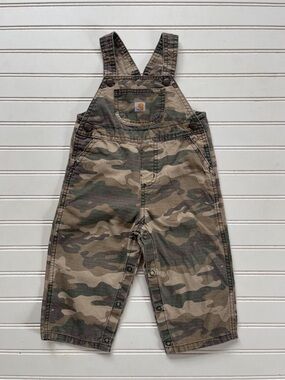 CARHARTT VGUC Boys Camouflage Overalls